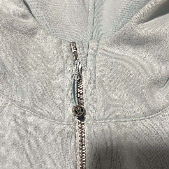 WORN ONCE Powder Blue (limited edition color) Lululemon Scuba - Picture 5 of 8